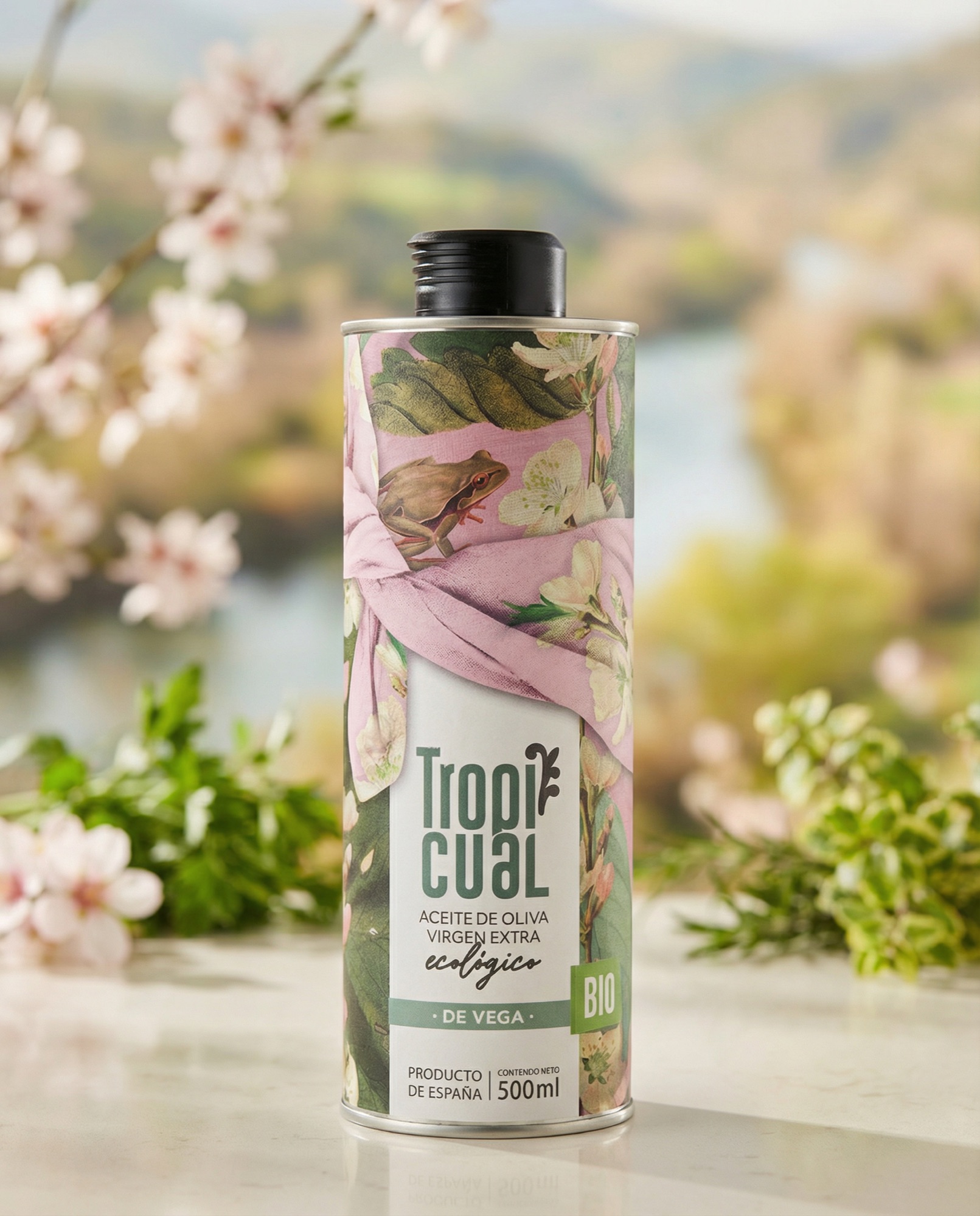 Tropicual De Vega extra virgin olive oil tin